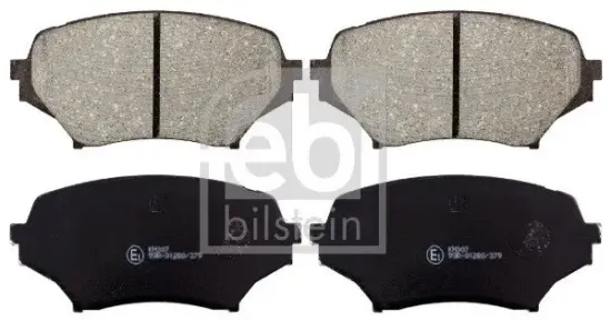 Bremsbelagsatz, Scheibenbremse Vorderachse FEBI BILSTEIN 170302 Bild Bremsbelagsatz, Scheibenbremse Vorderachse FEBI BILSTEIN 170302