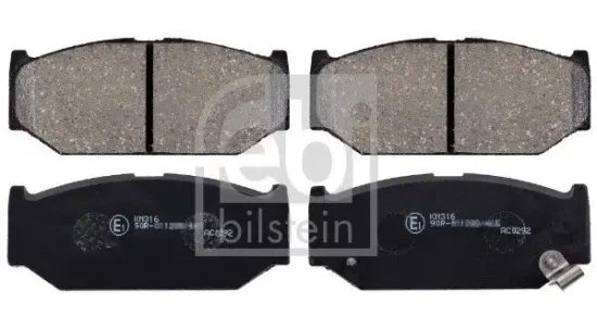 Bremsbelagsatz, Scheibenbremse Vorderachse FEBI BILSTEIN 170303 Bild Bremsbelagsatz, Scheibenbremse Vorderachse FEBI BILSTEIN 170303