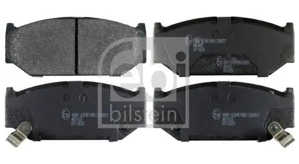 Bremsbelagsatz, Scheibenbremse Vorderachse FEBI BILSTEIN 170657