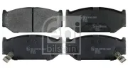 Bremsbelagsatz, Scheibenbremse Vorderachse FEBI BILSTEIN 170657