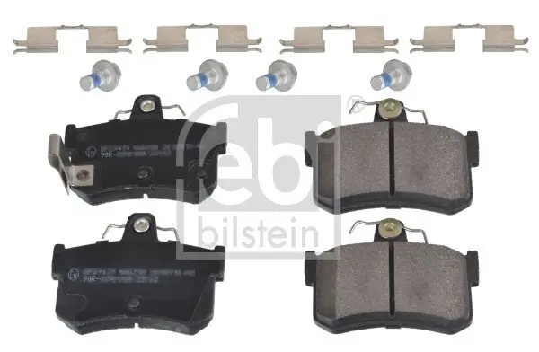 Bremsbelagsatz, Scheibenbremse Hinterachse FEBI BILSTEIN 170904