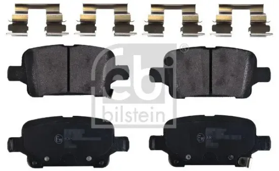 Bremsbelagsatz, Scheibenbremse Hinterachse FEBI BILSTEIN 171397 Bild Bremsbelagsatz, Scheibenbremse Hinterachse FEBI BILSTEIN 171397