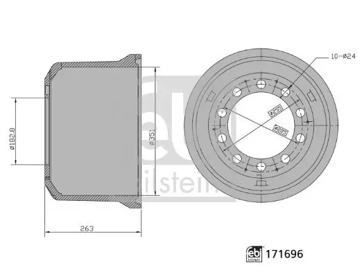 Lenker, Radaufhängung Vorderachse links unten FEBI BILSTEIN 174045 Bild Lenker, Radaufhängung Vorderachse links unten FEBI BILSTEIN 174045