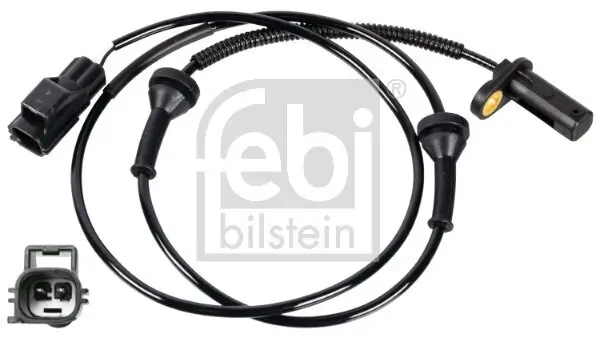Sensor, Raddrehzahl Vorderachse links FEBI BILSTEIN 172424