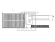 Lenker, Radaufhängung Hinterachse links Hinterachse rechts Mitte FEBI BILSTEIN 174789