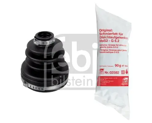 Faltenbalgsatz, Antriebswelle getriebeseitig Vorderachse FEBI BILSTEIN 172820 Bild Faltenbalgsatz, Antriebswelle getriebeseitig Vorderachse FEBI BILSTEIN 172820