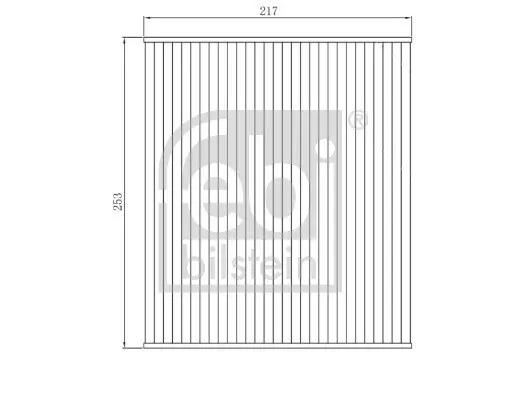 Filter, Innenraumluft FEBI BILSTEIN 173280 Bild Filter, Innenraumluft FEBI BILSTEIN 173280