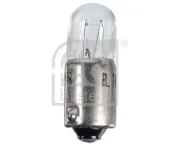 Glühlampe, Kennzeichenleuchte 24 V 4 W T4W Kugellampe FEBI BILSTEIN 173302