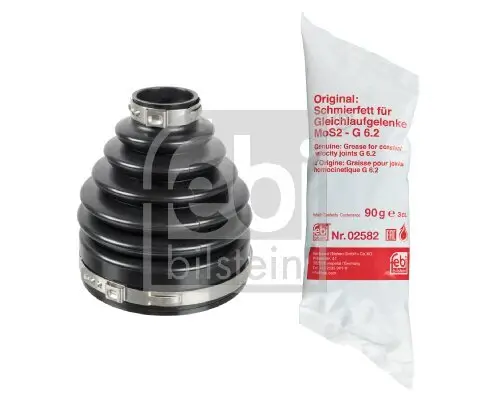 Faltenbalgsatz, Antriebswelle getriebeseitig Vorderachse FEBI BILSTEIN 173324 Bild Faltenbalgsatz, Antriebswelle getriebeseitig Vorderachse FEBI BILSTEIN 173324