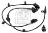 Sensor, Raddrehzahl Vorderachse links FEBI BILSTEIN 174560
