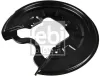 Spritzblech, Bremsscheibe Hinterachse links FEBI BILSTEIN 175544