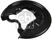 Spritzblech, Bremsscheibe Hinterachse links FEBI BILSTEIN 175544