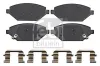 Bremsbelagsatz, Scheibenbremse Vorderachse FEBI BILSTEIN 175679