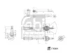 Spurstange Hinterachse links Hinterachse rechts FEBI BILSTEIN 176064 Bild Spurstange Hinterachse links Hinterachse rechts FEBI BILSTEIN 176064