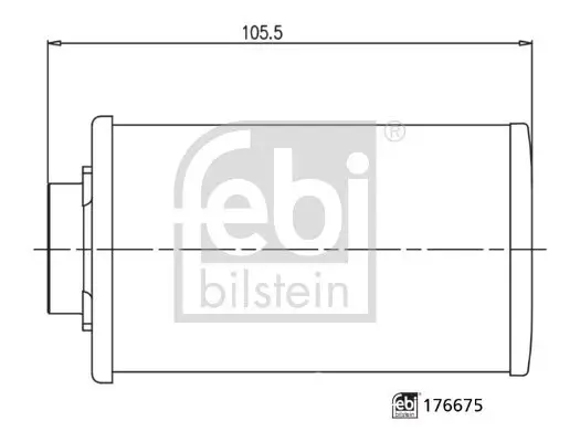 Hydraulikfilter, Automatikgetriebe FEBI BILSTEIN 176675 Bild Hydraulikfilter, Automatikgetriebe FEBI BILSTEIN 176675