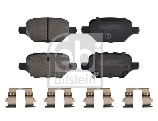 Bremsbelagsatz, Scheibenbremse Hinterachse FEBI BILSTEIN 177073 Bild Bremsbelagsatz, Scheibenbremse Hinterachse FEBI BILSTEIN 177073