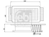 Luftfilter FEBI BILSTEIN 177148 Bild Luftfilter FEBI BILSTEIN 177148