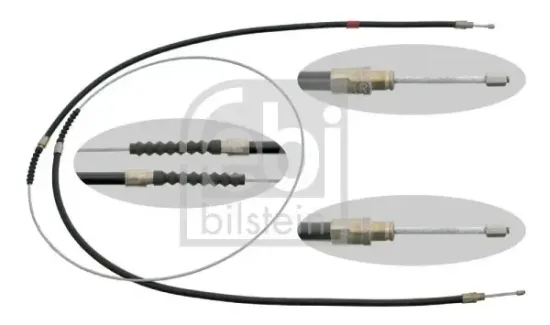 Seilzug, Feststellbremse FEBI BILSTEIN 17903 Bild Seilzug, Feststellbremse FEBI BILSTEIN 17903