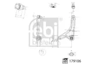 Lagerung, Motor unten FEBI BILSTEIN 180867