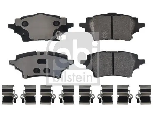 Bremsbelagsatz, Scheibenbremse Hinterachse FEBI BILSTEIN 180129 Bild Bremsbelagsatz, Scheibenbremse Hinterachse FEBI BILSTEIN 180129