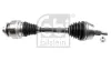 Antriebswelle Vorderachse links FEBI BILSTEIN 181115 Bild Antriebswelle Vorderachse links FEBI BILSTEIN 181115