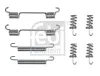 Zubehörsatz, Bremsbacken Hinterachse FEBI BILSTEIN 181955