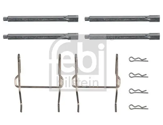 Zubehörsatz, Scheibenbremsbelag FEBI BILSTEIN 181999 Bild Zubehörsatz, Scheibenbremsbelag FEBI BILSTEIN 181999