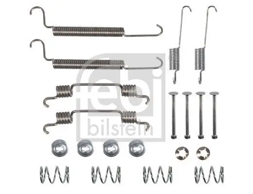 Zubehörsatz, Bremsbacken Hinterachse FEBI BILSTEIN 182063 Bild Zubehörsatz, Bremsbacken Hinterachse FEBI BILSTEIN 182063