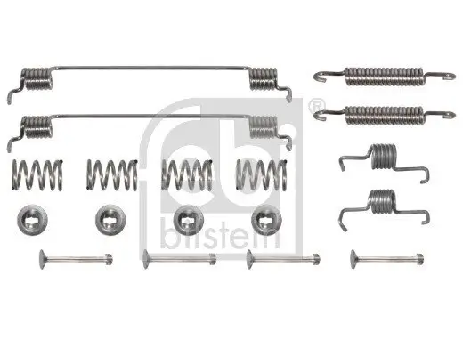 Zubehörsatz, Bremsbacken Hinterachse FEBI BILSTEIN 182077 Bild Zubehörsatz, Bremsbacken Hinterachse FEBI BILSTEIN 182077