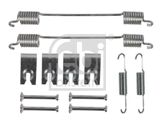 Zubehörsatz, Bremsbacken Hinterachse FEBI BILSTEIN 182265 Bild Zubehörsatz, Bremsbacken Hinterachse FEBI BILSTEIN 182265