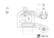 Spurstangenkopf FEBI BILSTEIN 183114