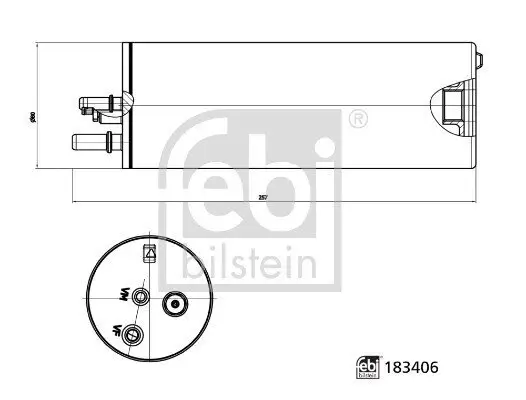 Kraftstofffilter FEBI BILSTEIN 183406 Bild Kraftstofffilter FEBI BILSTEIN 183406