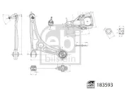 Lenker, Radaufhängung FEBI BILSTEIN 183593