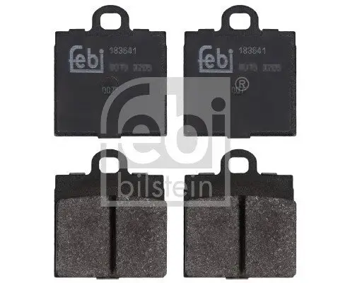 Bremsbelagsatz, Scheibenbremse Vorderachse FEBI BILSTEIN 183641