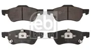 Bremsbelagsatz, Scheibenbremse Vorderachse FEBI BILSTEIN 183656