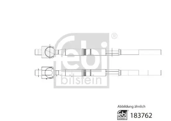 Axialgelenk, Spurstange FEBI BILSTEIN 183762 Bild Axialgelenk, Spurstange FEBI BILSTEIN 183762