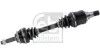 Antriebswelle Vorderachse links FEBI BILSTEIN 183786