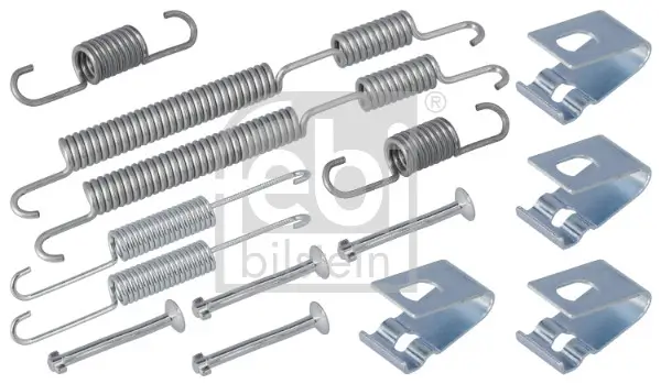 Zubehörsatz, Bremsbacken Hinterachse Vorderachse FEBI BILSTEIN 185319