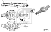 Lenker, Radaufhängung FEBI BILSTEIN 185608