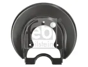 Spritzblech, Bremsscheibe Hinterachse links FEBI BILSTEIN 185863