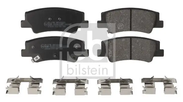 Bremsbelagsatz, Scheibenbremse Hinterachse FEBI BILSTEIN 186399