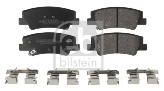 Bremsbelagsatz, Scheibenbremse Hinterachse FEBI BILSTEIN 186399 Bild Bremsbelagsatz, Scheibenbremse Hinterachse FEBI BILSTEIN 186399