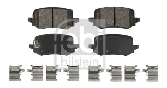 Bremsbelagsatz, Scheibenbremse Hinterachse FEBI BILSTEIN 186404 Bild Bremsbelagsatz, Scheibenbremse Hinterachse FEBI BILSTEIN 186404