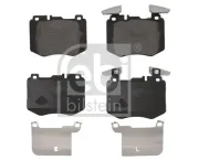 Bremsbelagsatz, Scheibenbremse Vorderachse FEBI BILSTEIN 186406