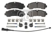Bremsbelagsatz, Scheibenbremse Hinterachse FEBI BILSTEIN 186434