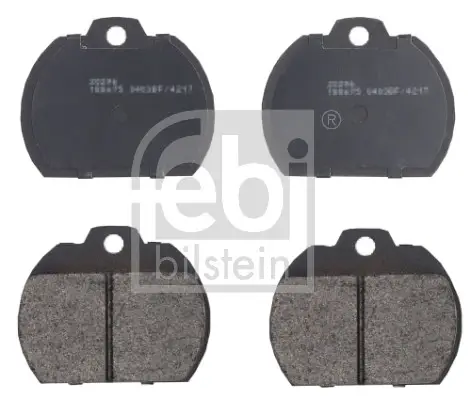 Bremsbelagsatz, Scheibenbremse Vorderachse FEBI BILSTEIN 188675 Bild Bremsbelagsatz, Scheibenbremse Vorderachse FEBI BILSTEIN 188675