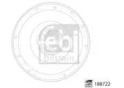 Schwungrad FEBI BILSTEIN 188722