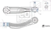 Stange/Strebe, Stabilisator FEBI BILSTEIN 192978