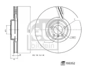 Bremsscheibe FEBI BILSTEIN 193352