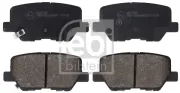 Bremsbelagsatz, Scheibenbremse Hinterachse FEBI BILSTEIN 193459